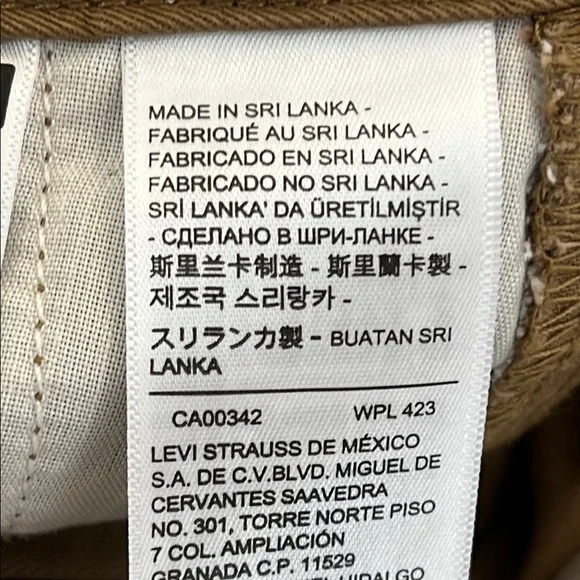 Levi's 28x32 Brown-Tan Wide Leg - Picture 13 of 16